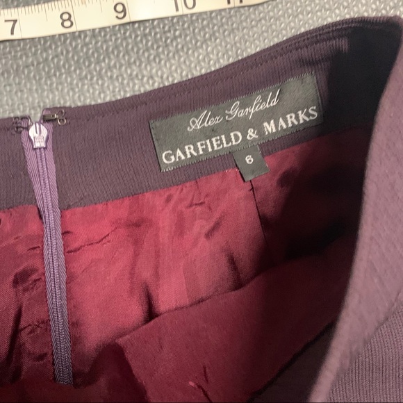 Alex Garfield Purple Vintage Skirt Suit - Picture 8 of 8